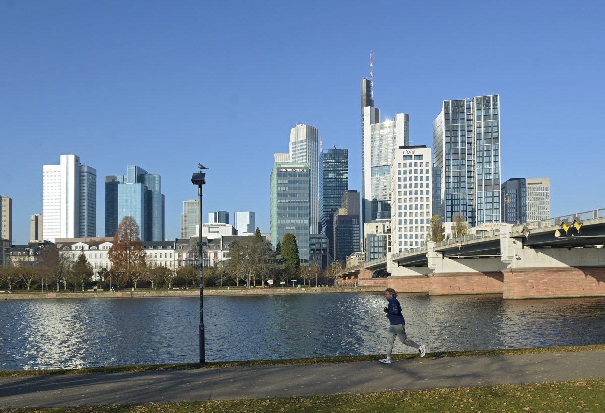 Section of Frankfurts skyline, © Frankfurt City Planning Dept.