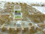 Modellfoto Campus Westend, Entwurf: Architekt F. Heide & TOPOS, &copy; Land Hessen