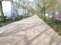Foto von der Umgestaltung der Frankenallee, Foto: Projektsteuerung K. Esser, Frankfurt, &copy; Stadtplanungsamt Stadt Frankfurt am Main 