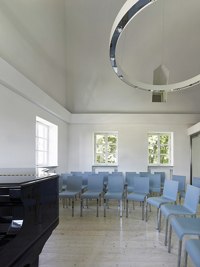 Chamber music hall in the Kuhhirtentum, © Christian Richters