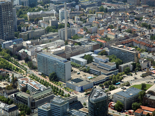 Hier soll zukünftig der KulturCampus Frankfurt entstehen, © Stadtplanungsamt Stadt Frankfurt am Main