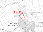 Geltungsbereich des Bebauungsplans Nummer 908, © Stadtplanungsamt Frankfurt am Main