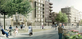 Friedberger Landstrasse / South of Wasserpark