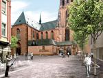 Rendering of Domplatz, © Capatti Staubach, Berlin