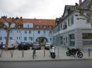 Nach der Umgestaltung  Parkplatz nach Sperrung in Richtung Görrestraße © Stadtplanungsamt Frankfurt am Main 