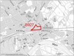 Geltungsbereich des Bebauungsplans Nummer 927, © Stadtplanungsamt Frankfurt am Main
