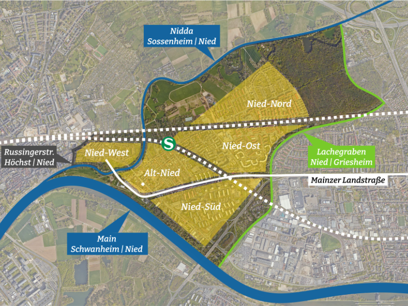 Bewohnertreffen in 5 Siedlungsteilen © Stadtplanungsamt Stadt Frankfurt am Main