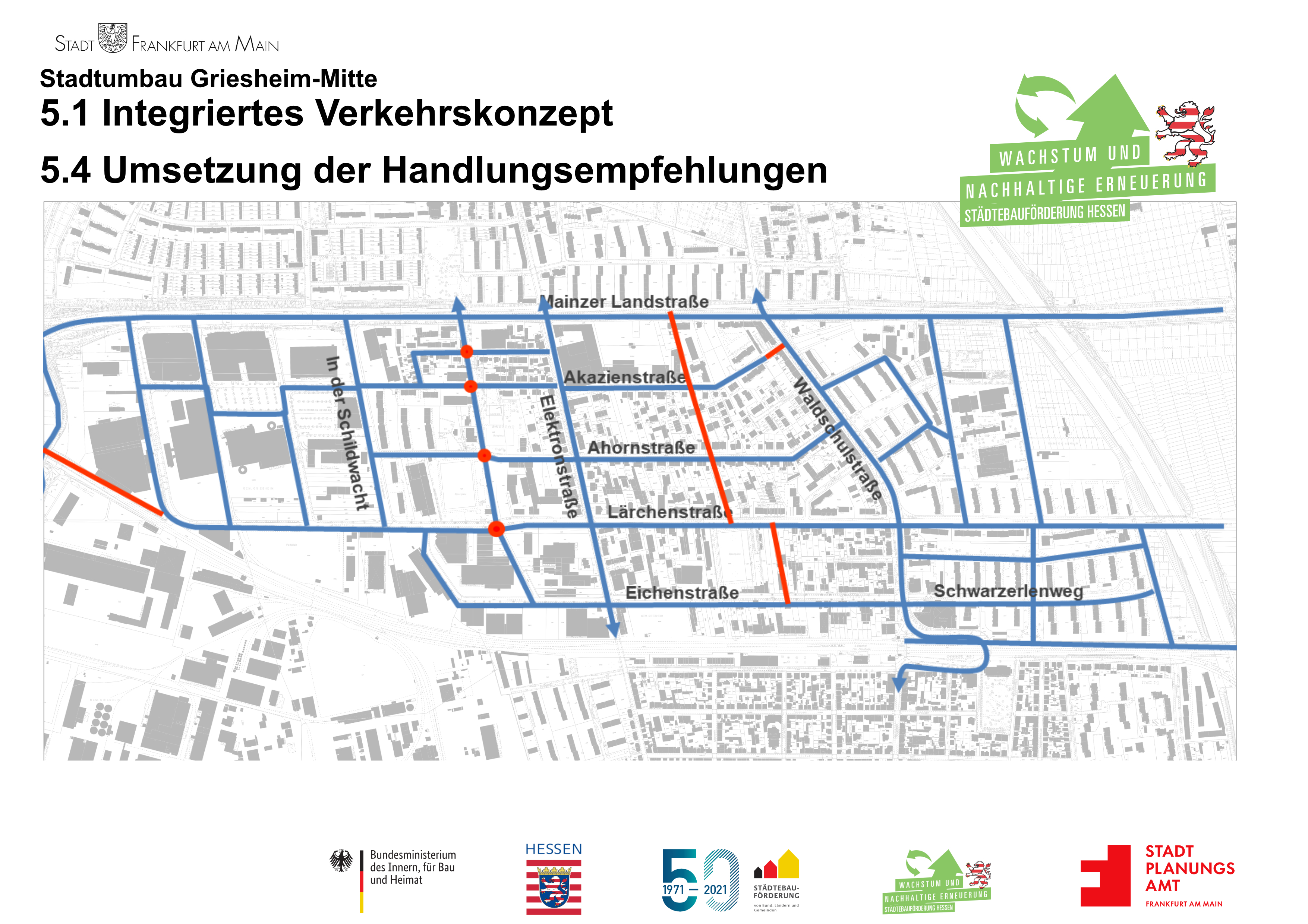 Verkehrsuntersuchung ©Stadtplanungsamt Stadt Frankfurt am Main 