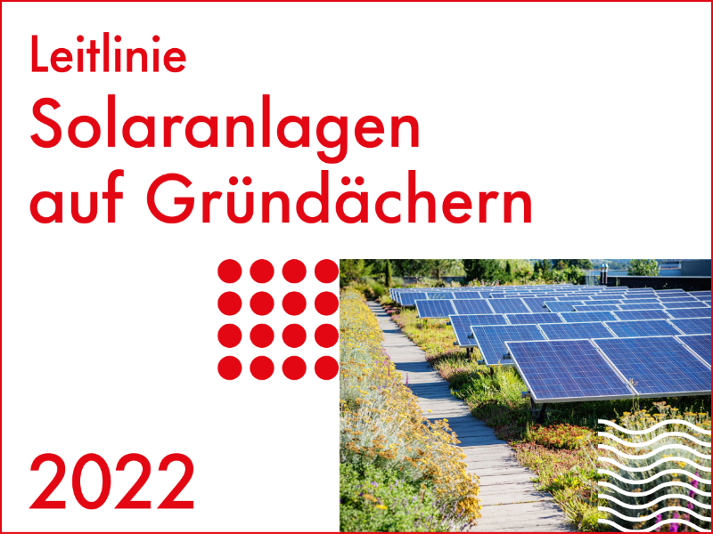 Leitlinien Solaranlagen auf Gründächern © Stadtplanungsamt Stadt Frankfurt am Main