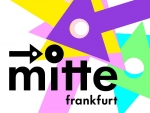 bunt gestaltete Wort-Bild-Marke "mitte frankfurt" ©Stadtplanungsamt Frankfurt am Main