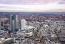 Frankfurt city center - View of the Zeil and Hauptwache from above © Andrea Schwappach