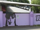 Graffiti Außenmauer Jugendhaus © Stadtplanungsamt Stadt Frankfurt am Main 