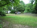 Spielplatz Rondellplatz bei einer Begehung © Stadtplanungsamt Stadt Frankfurt am Main 