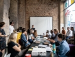 Netzwerktreffen amerikanischer und deutscher Städte in der Agentur des Wandels ©GIZ