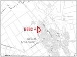 Geltungsbereich des Bebauungsplans Nummer 862 Ä