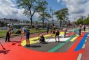 Sommer am Main 2022 : Malaktion Mainkai © Cornelius Pfannkuch
