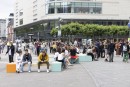 Opening of the Long Bench on the Hauptwache © Felix Krumbholz