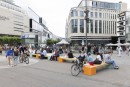 Opening of the Long Bench on the Hauptwache © Felix Krumbholz