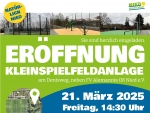 Eröffnung neuer Kleinfeldspielanlage in Nied © Stadtplanungsamt Stadt Frankfurt am Main 