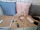 Modelle für Spielgeräte aus der Kinderbeteiligungsaktion, © Stadtplanungsamt Stadt Frankfurt am Main