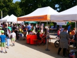 Der Stadtteilmarkt in Sossenheim fand 2024 bei schönstem Wetter statt © Stadt Beratung Dr. Sven Fries GmbH