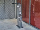 Die neue Fahrradreparaturstation, © Stadtplanungsamt Stadt Frankfurt am Main 
