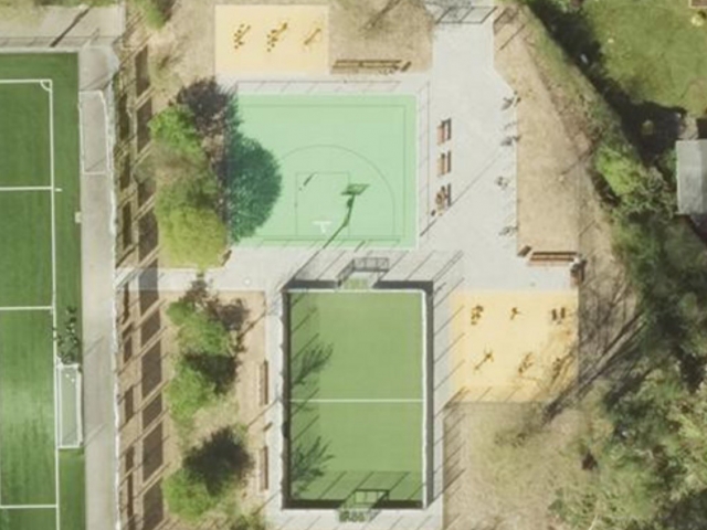 Plan Sportplatz Denisweg &copy; Stadtplanungsamt Stadt Frankfurt am Main