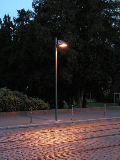 Reference lighting system on Schaumainkai, © Stadtplanungsamt Stadt Frankfurt am Main 